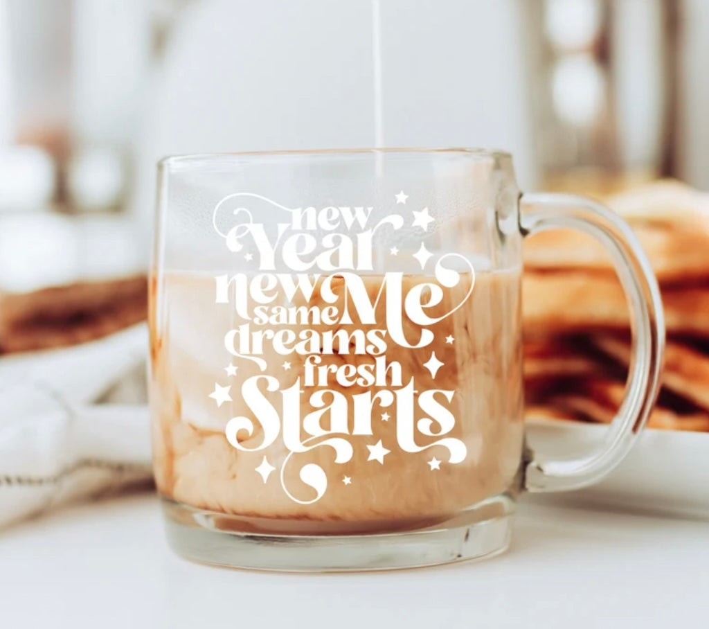 New year mantra mug