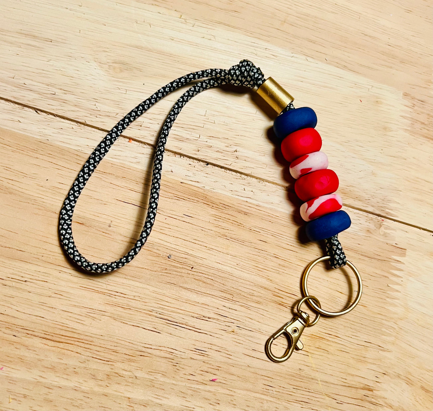 Buffalo Bills wristlet keychain