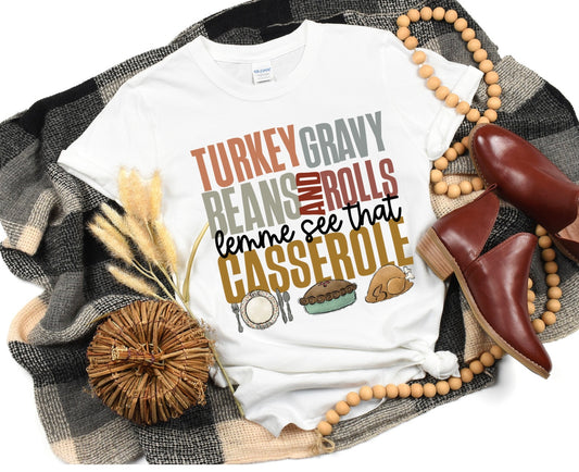 Lemme see your casserole