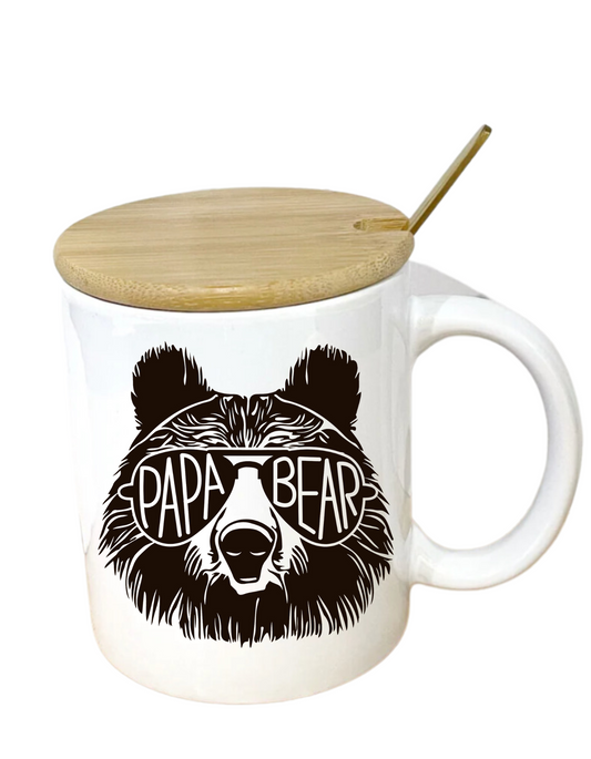 Mama bear/ Papa bear mug