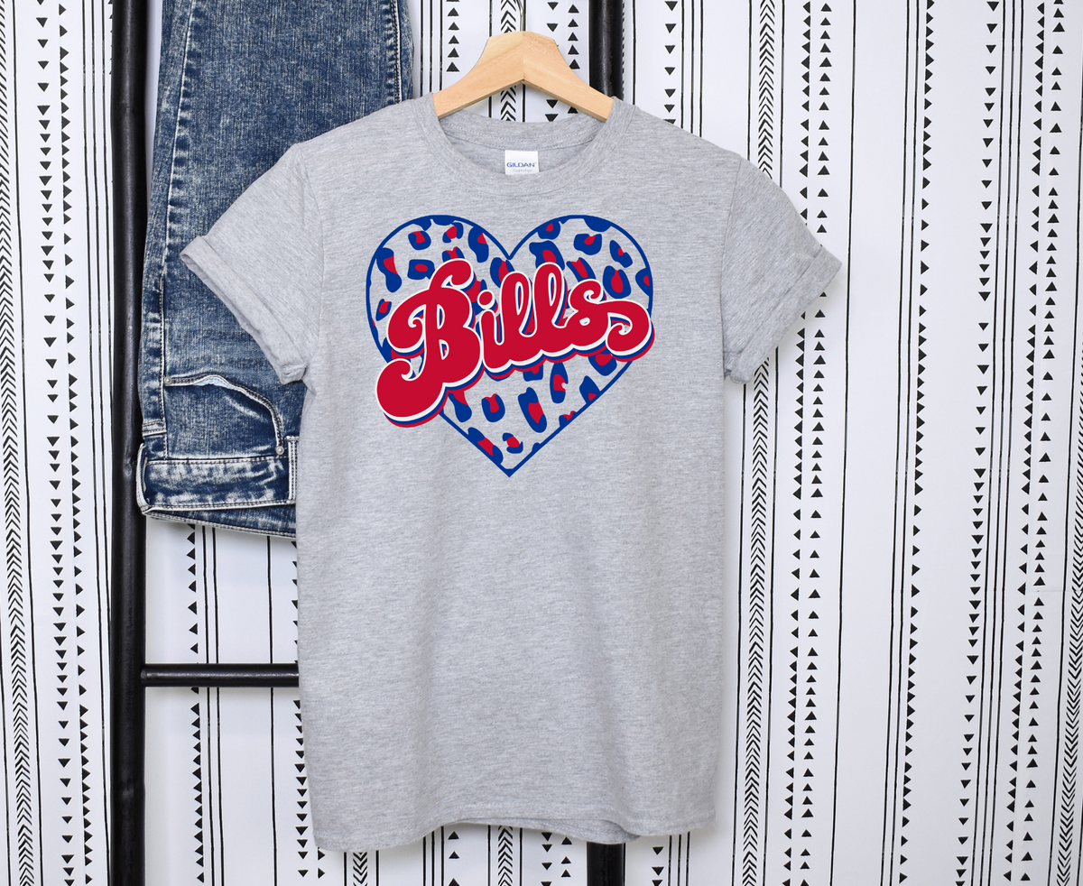 Bills Leopard Heart