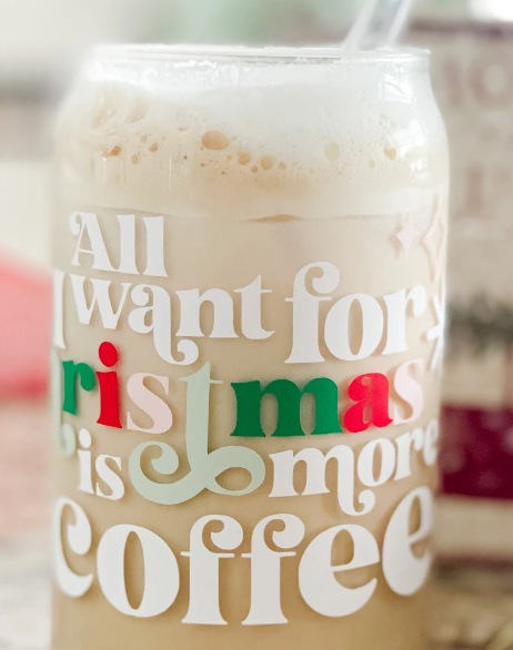 All I want for christmas tumbler