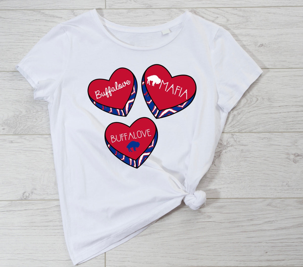 Bills heart shirt