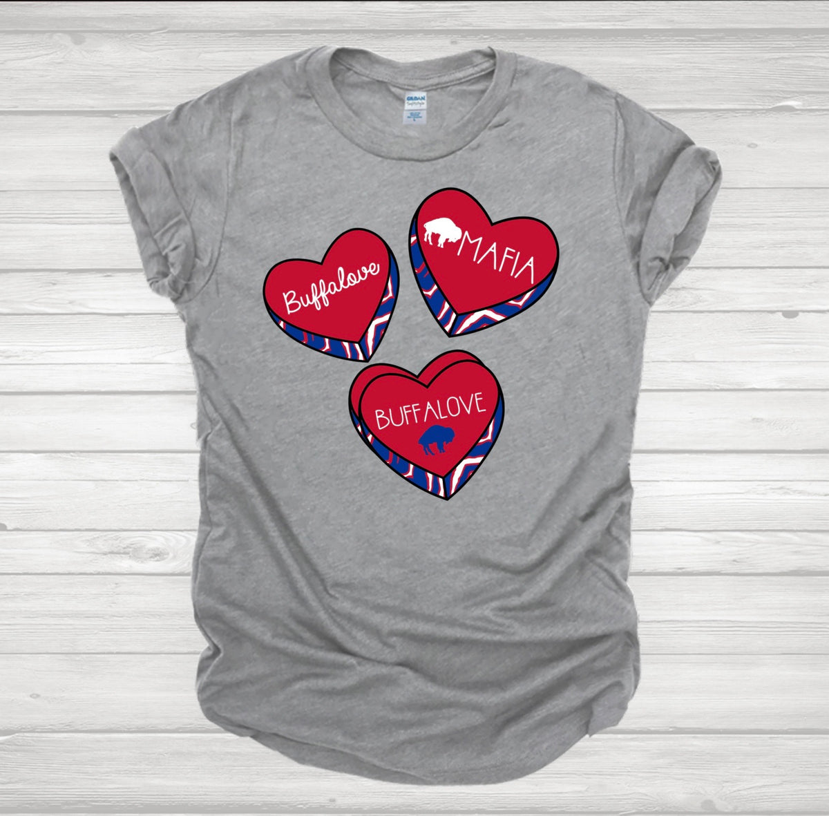 Bills heart shirt