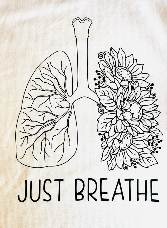 Just breathe t -shirt