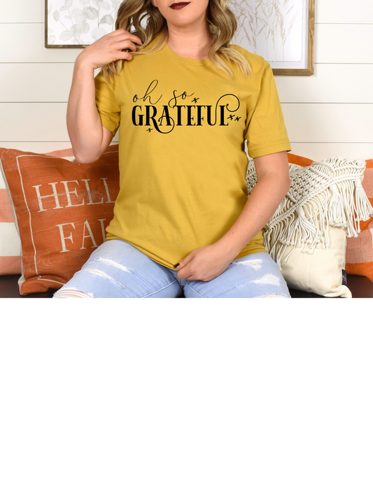 Oh so grateful