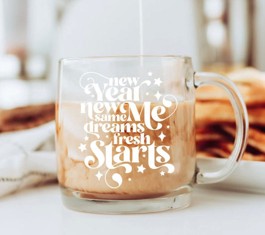 New year mantra mug