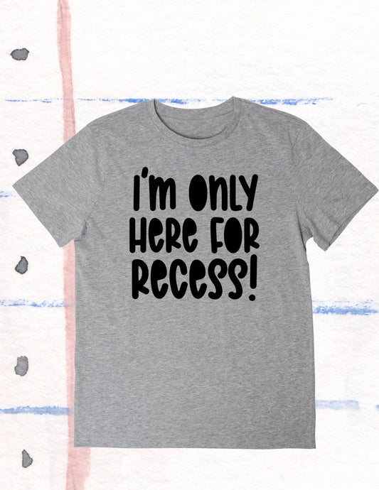 Recess kids shirt