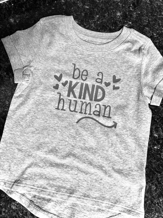 Be a kind human Kid’s shirt