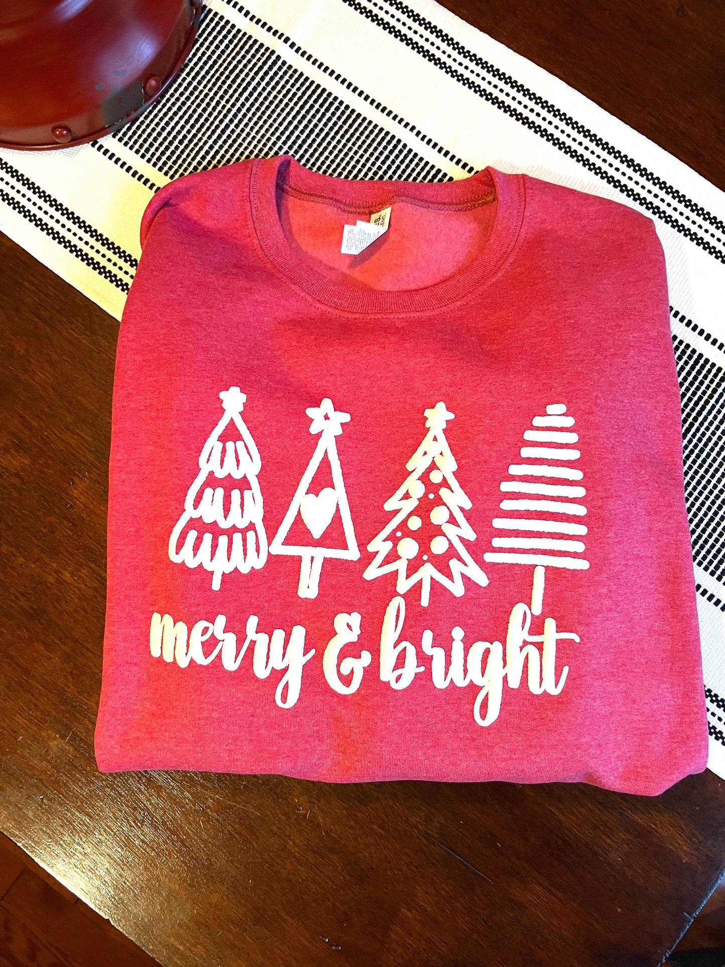 M&B tree sweatshirt