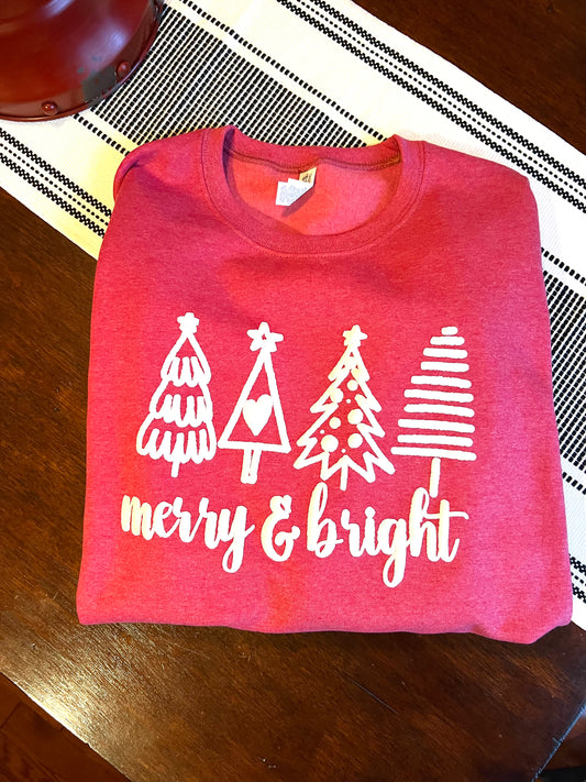 M&B tree sweatshirt