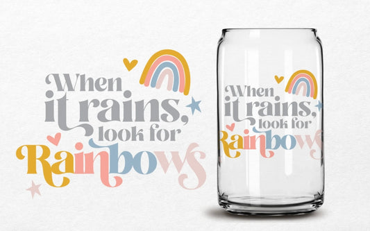 Rainbow glass