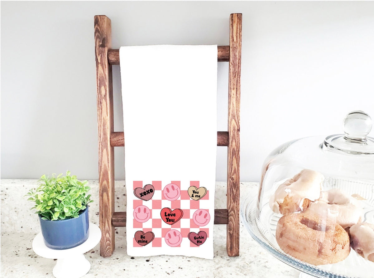 Valentines tea towels