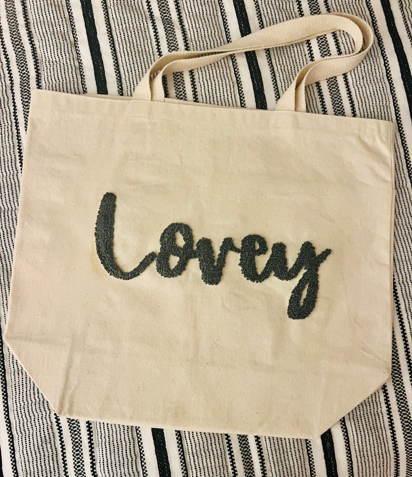 Personalized tote