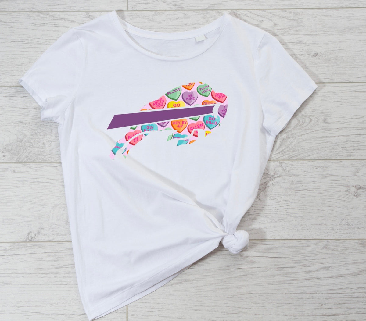 Buffalo Candy Hearts shirt