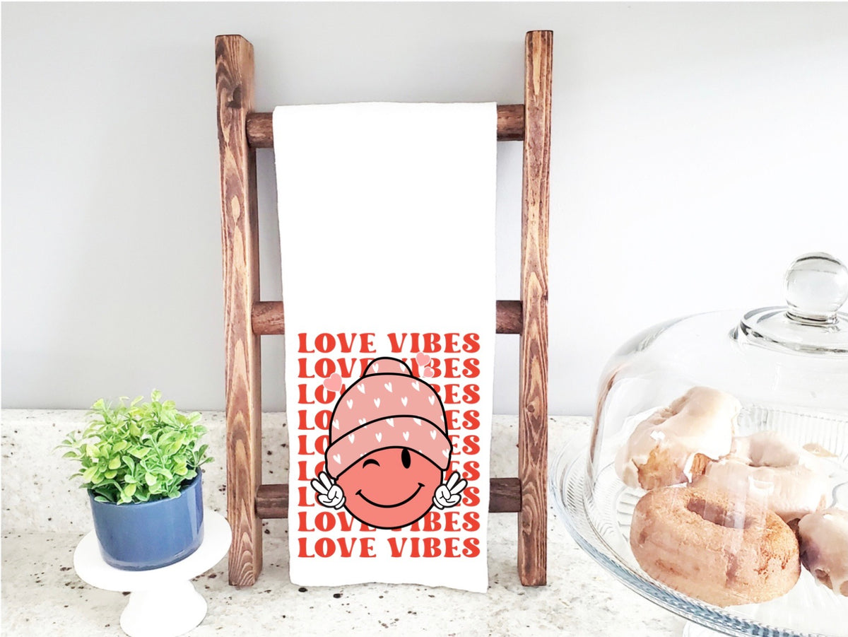 Valentines tea towels