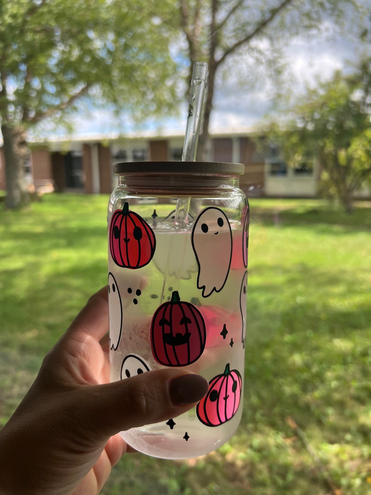 Glass Can tumbler