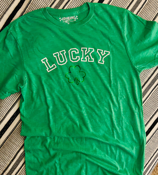Lucky varsity shirt