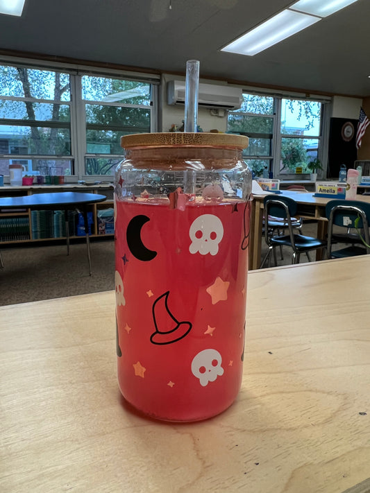 Glass Can tumbler